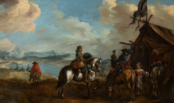 Philips Wouwerman: Het Leven en Werk van een Meesterlijke Nederlandse Schilder - Schilderen en Beeldhouwen